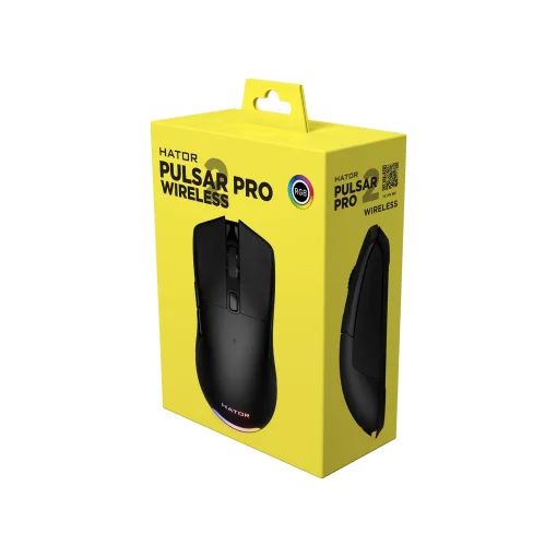 Мышь беспроводная Hator Pulsar 2 Pro Wireless Black (HTM-530)